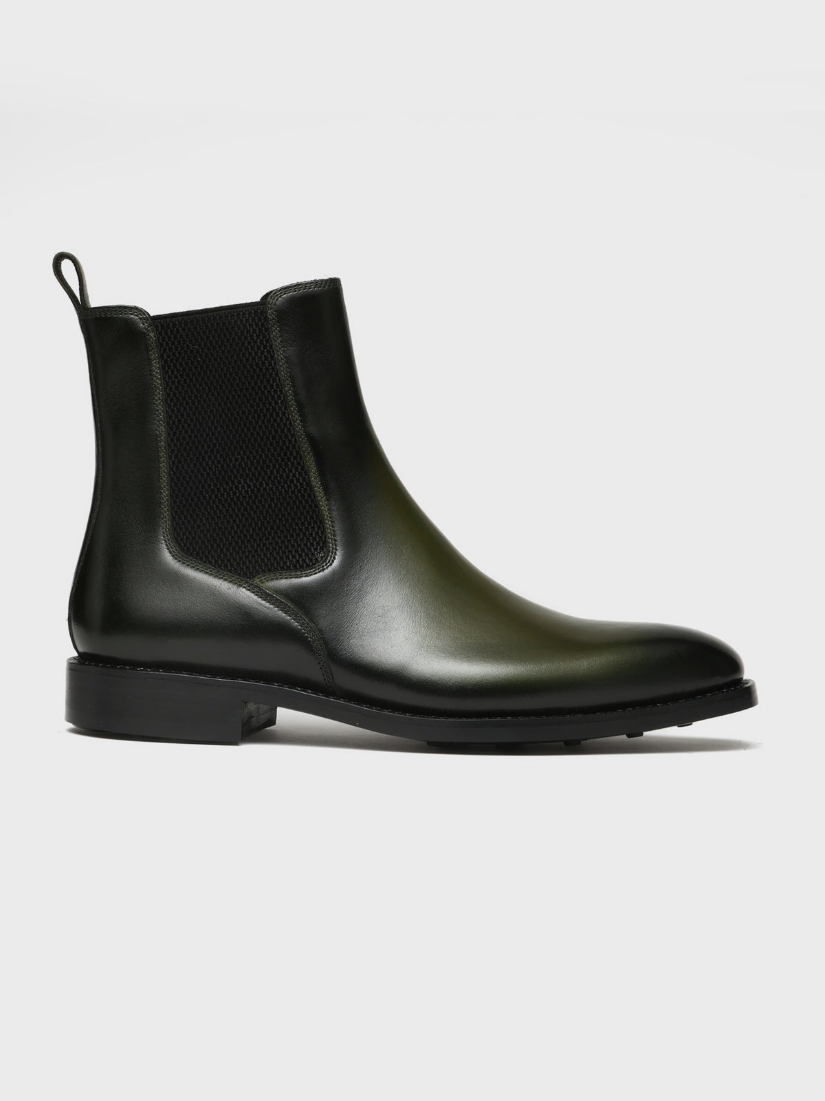 FENWICK, CHELSEA BOOT - GREEN PATINA