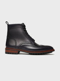 HAROLD, WINGTIP DERBY BOOT - NAVY