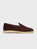 LUSSO, BELGIAN LOAFERS | POLO BROWN GO RAIN