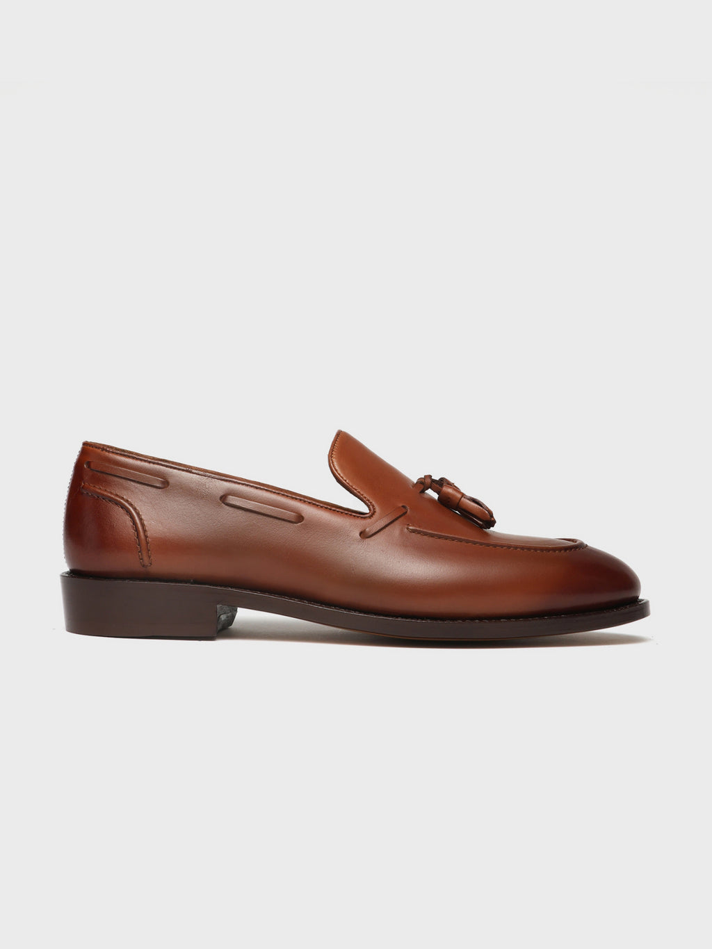 CARTER, TASSEL LOAFER - TAN