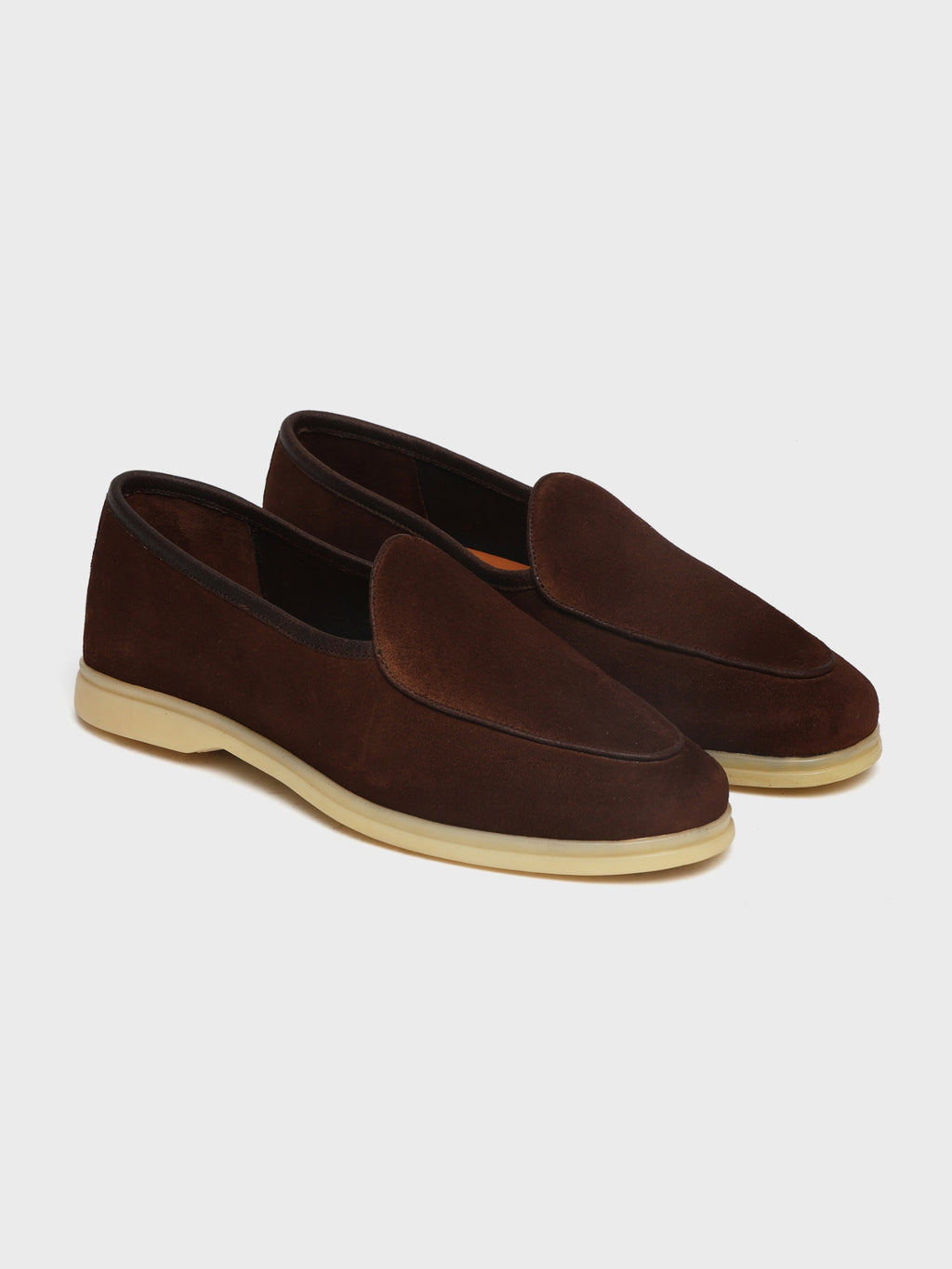 LUSSO, BELGIAN LOAFERS | POLO BROWN GO RAIN