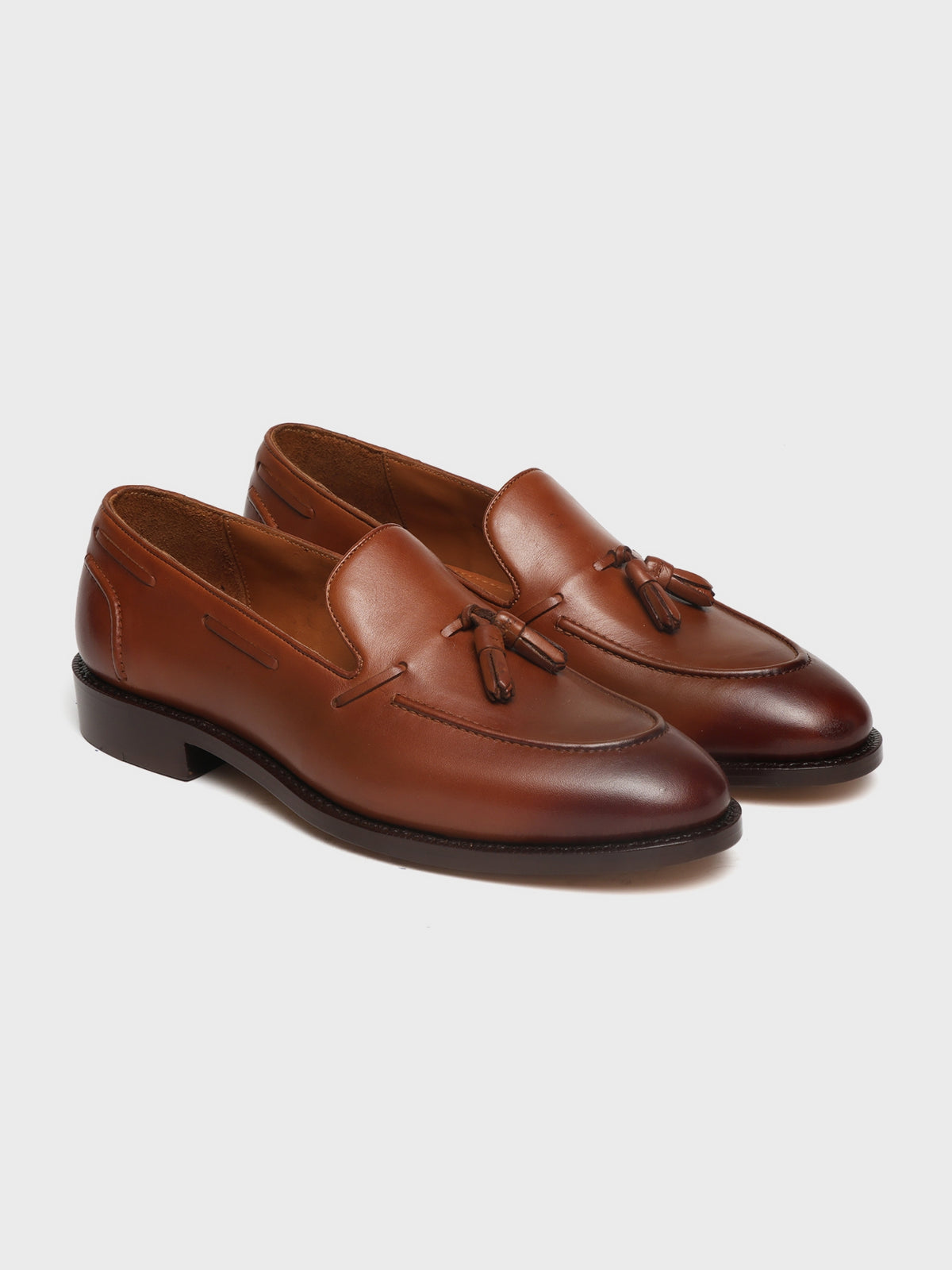 CARTER, TASSEL LOAFER - TAN