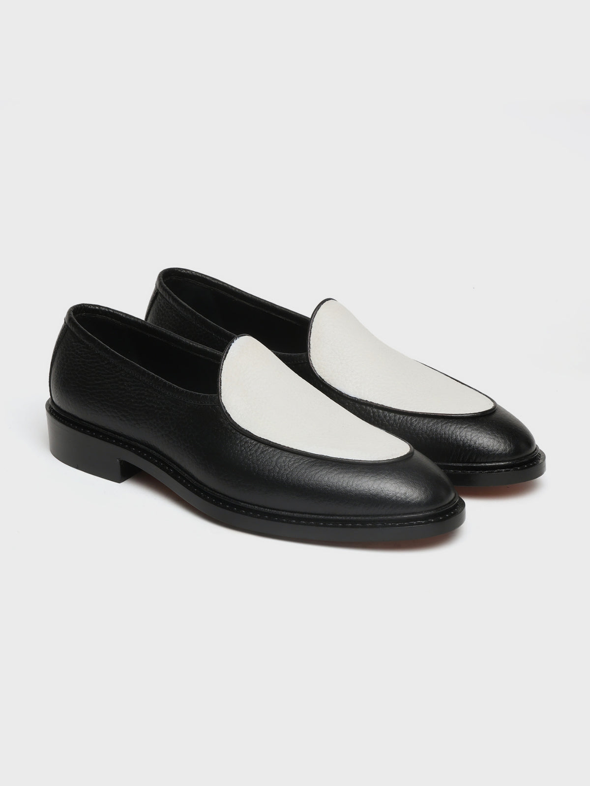 COOPER, BELGIAN LOAFERS - BLACK