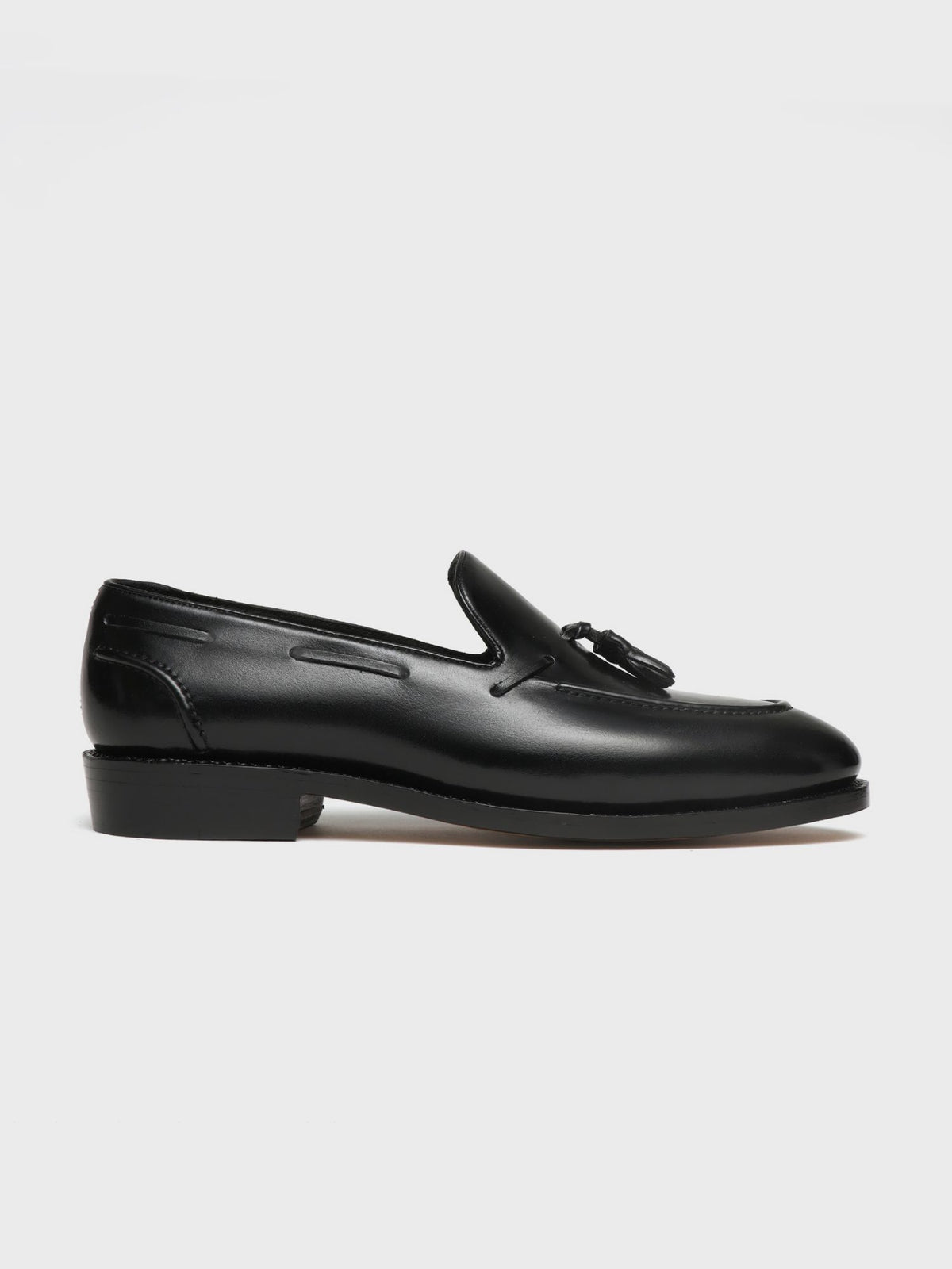 CARTER, TASSEL LOAFER - BLACK