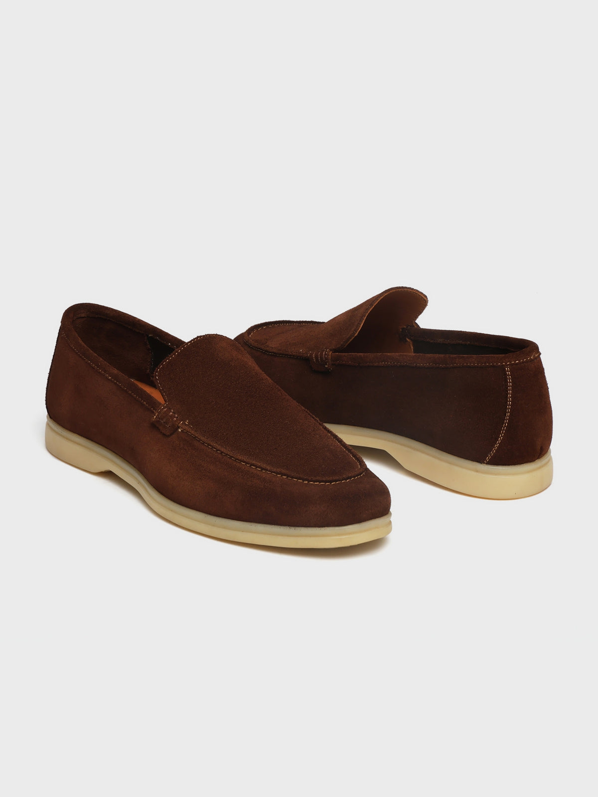 JERRY, SLIPONS | POLO BROWN GO RAIN SUEDE