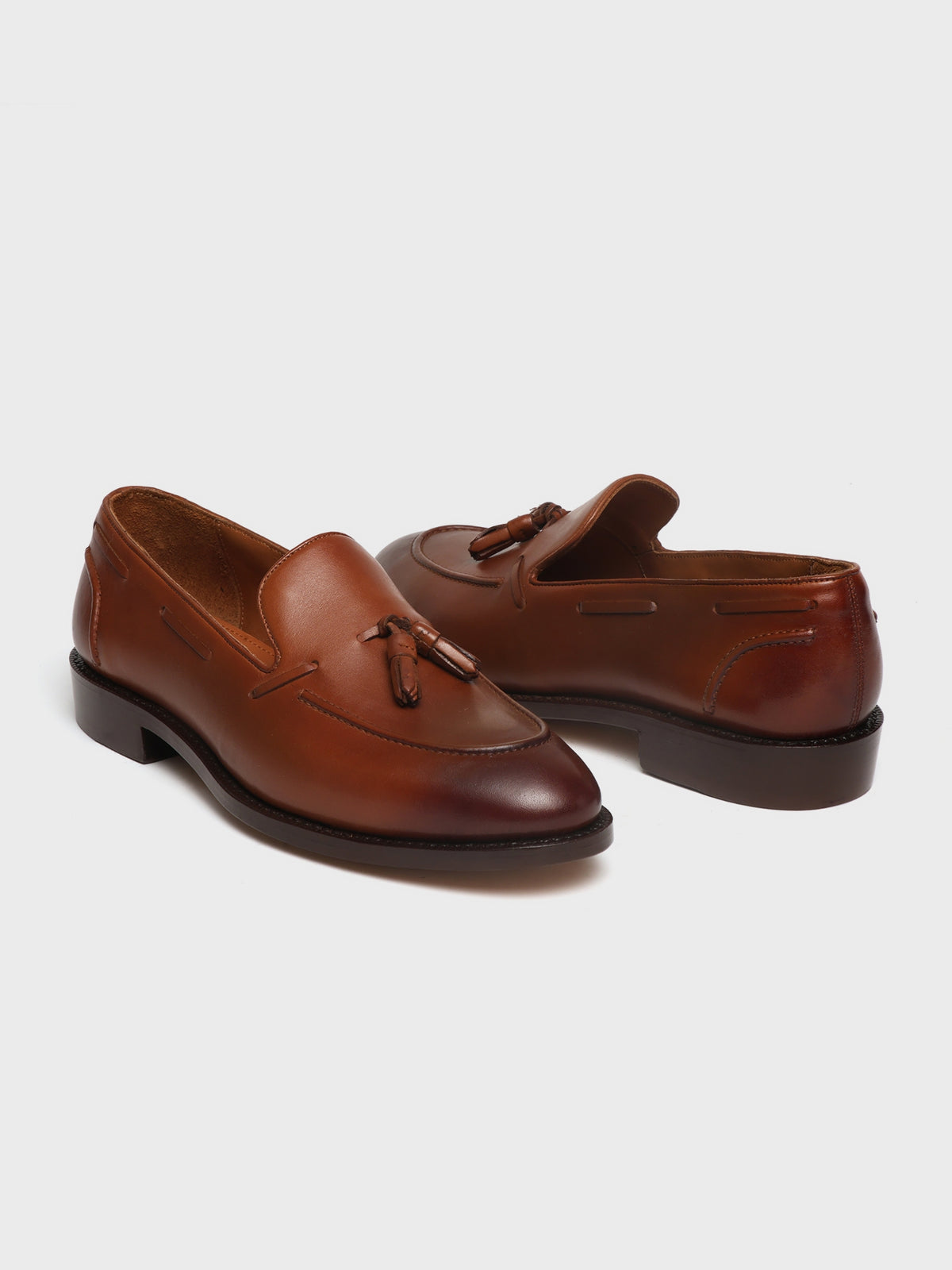 CARTER, TASSEL LOAFER - TAN