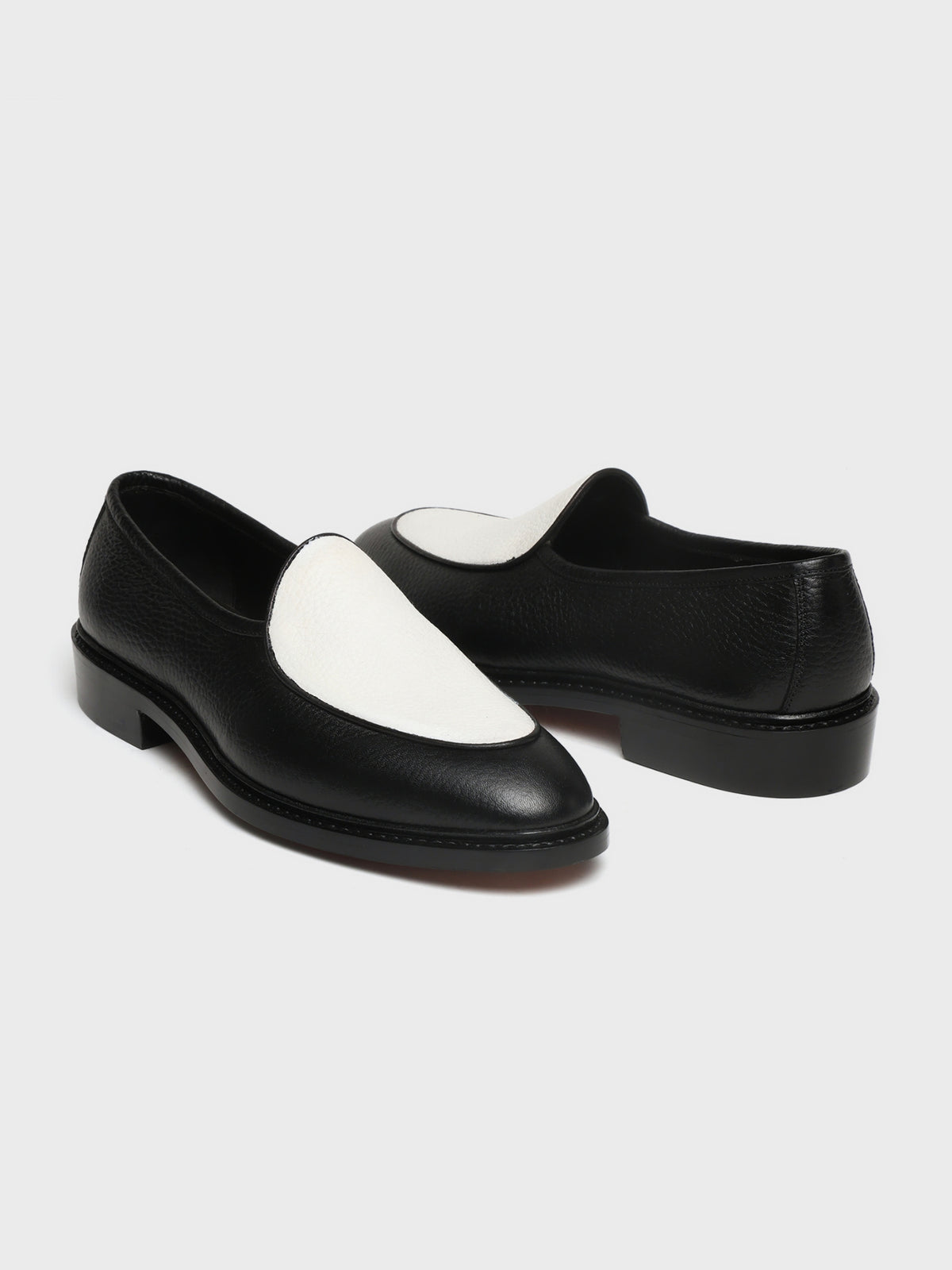 COOPER, BELGIAN LOAFERS - BLACK