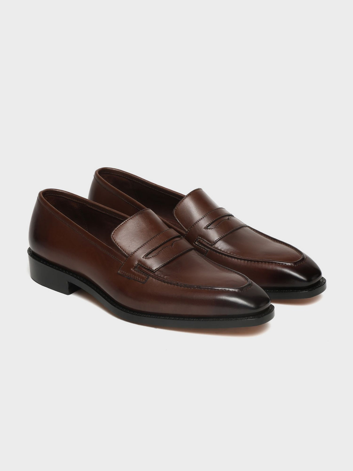 CASPER, PENNY LOAFER - BROWN