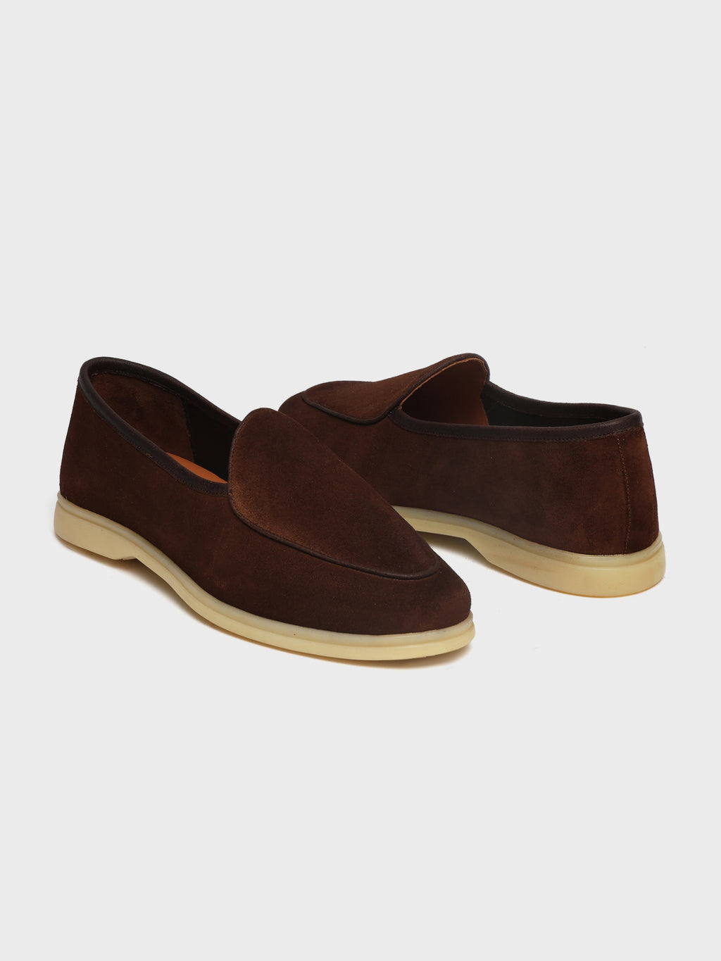 LUSSO, BELGIAN LOAFERS | POLO BROWN GO RAIN