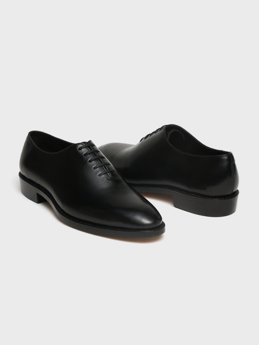 DAWSON, WHOLECUT OXFORD - BLACK
