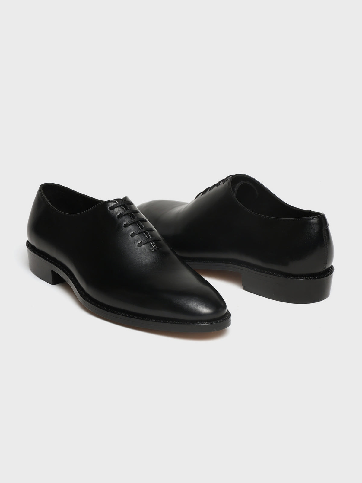 DAWSON, WHOLECUT OXFORD - BLACK