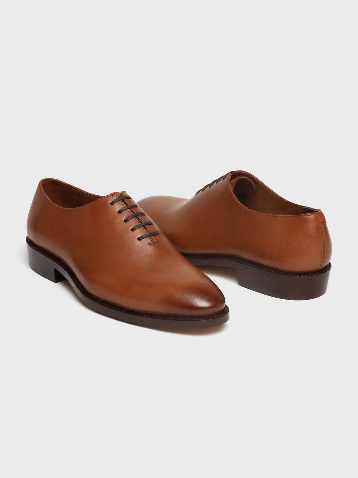 DAWSON, WHOLECUT OXFORD - TAN