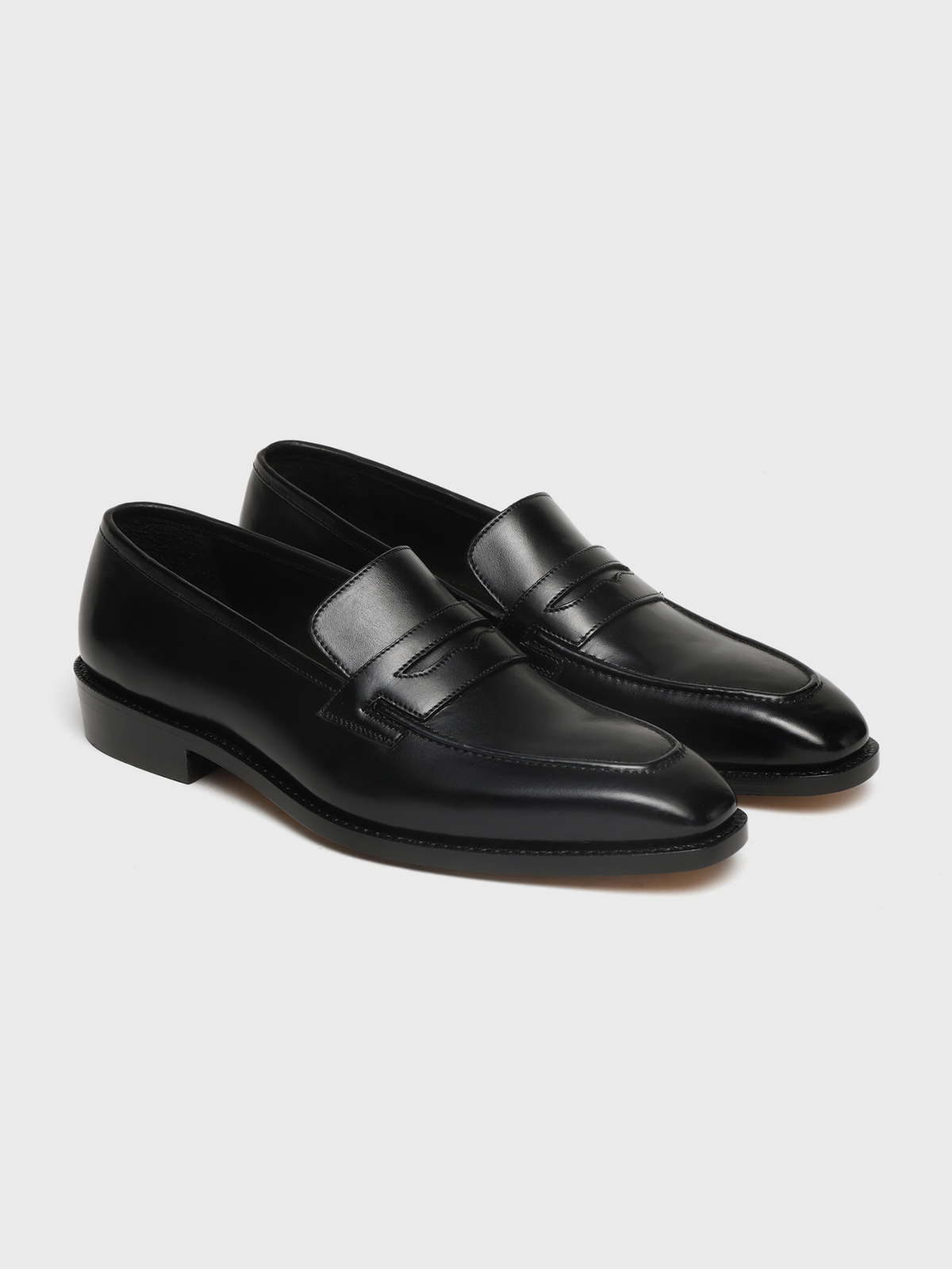CASPER, PENNY LOAFER - BLACK