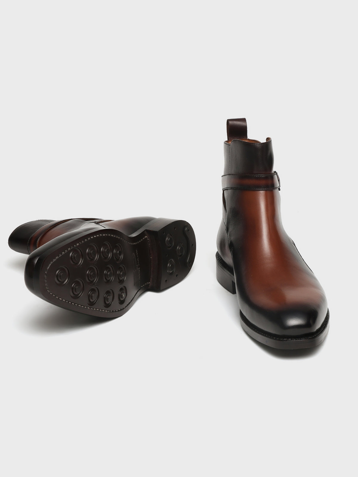 VEERAK, JODHPURI BOOT - BROWN