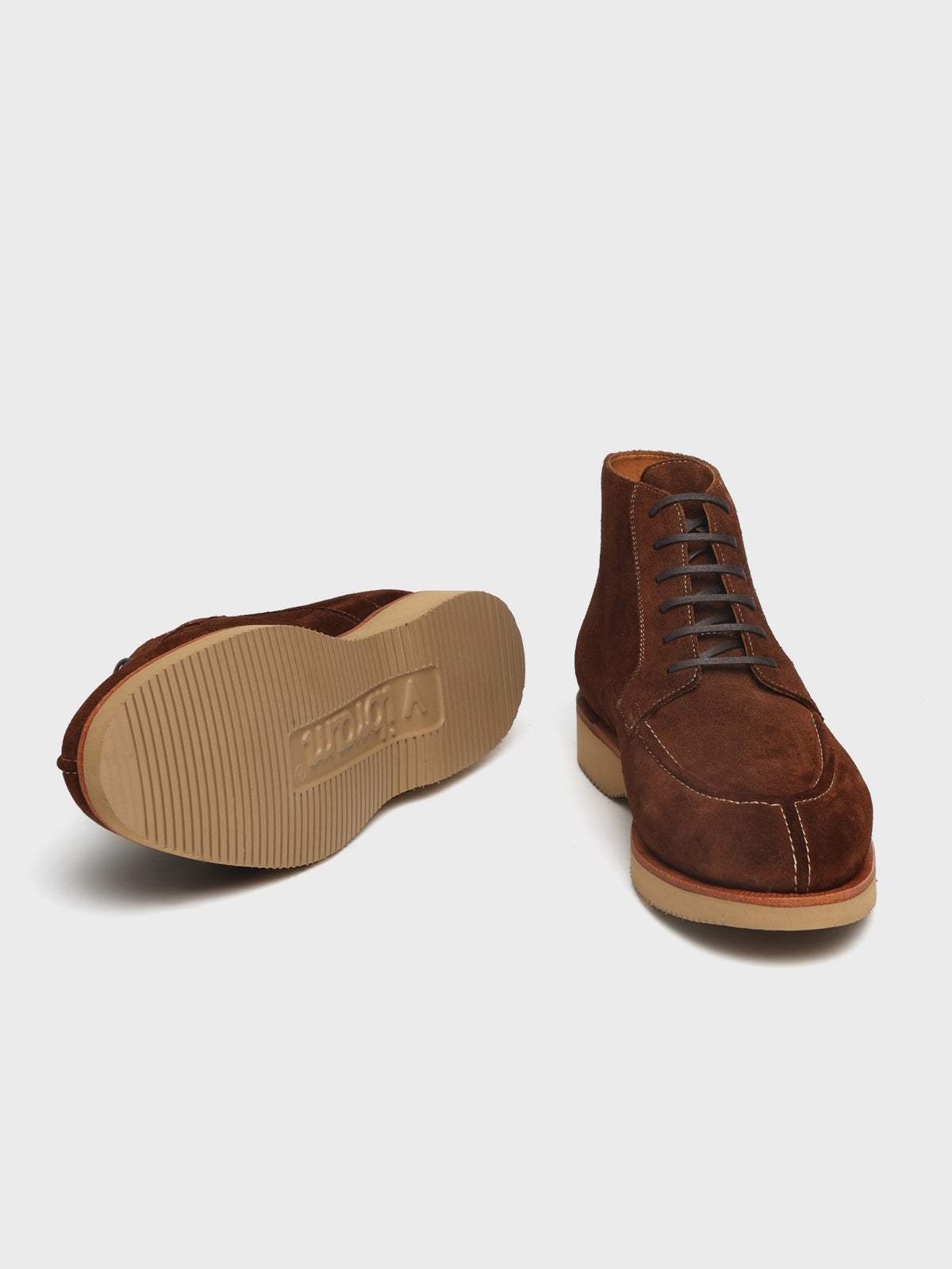 HUDSON, MOC-TOE DERBY BOOT - POLO BROWN GO RAIN