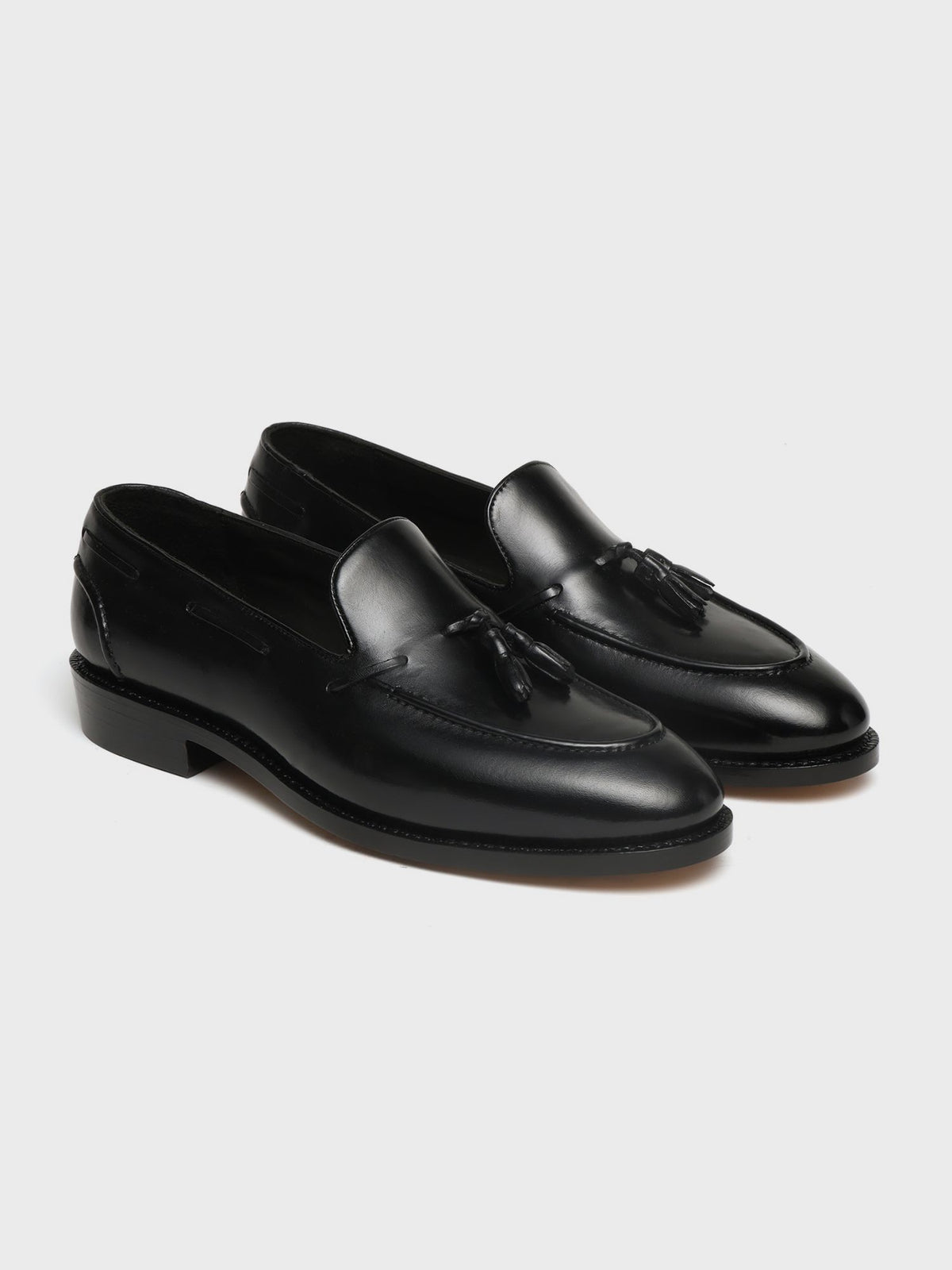 CARTER, TASSEL LOAFER - BLACK