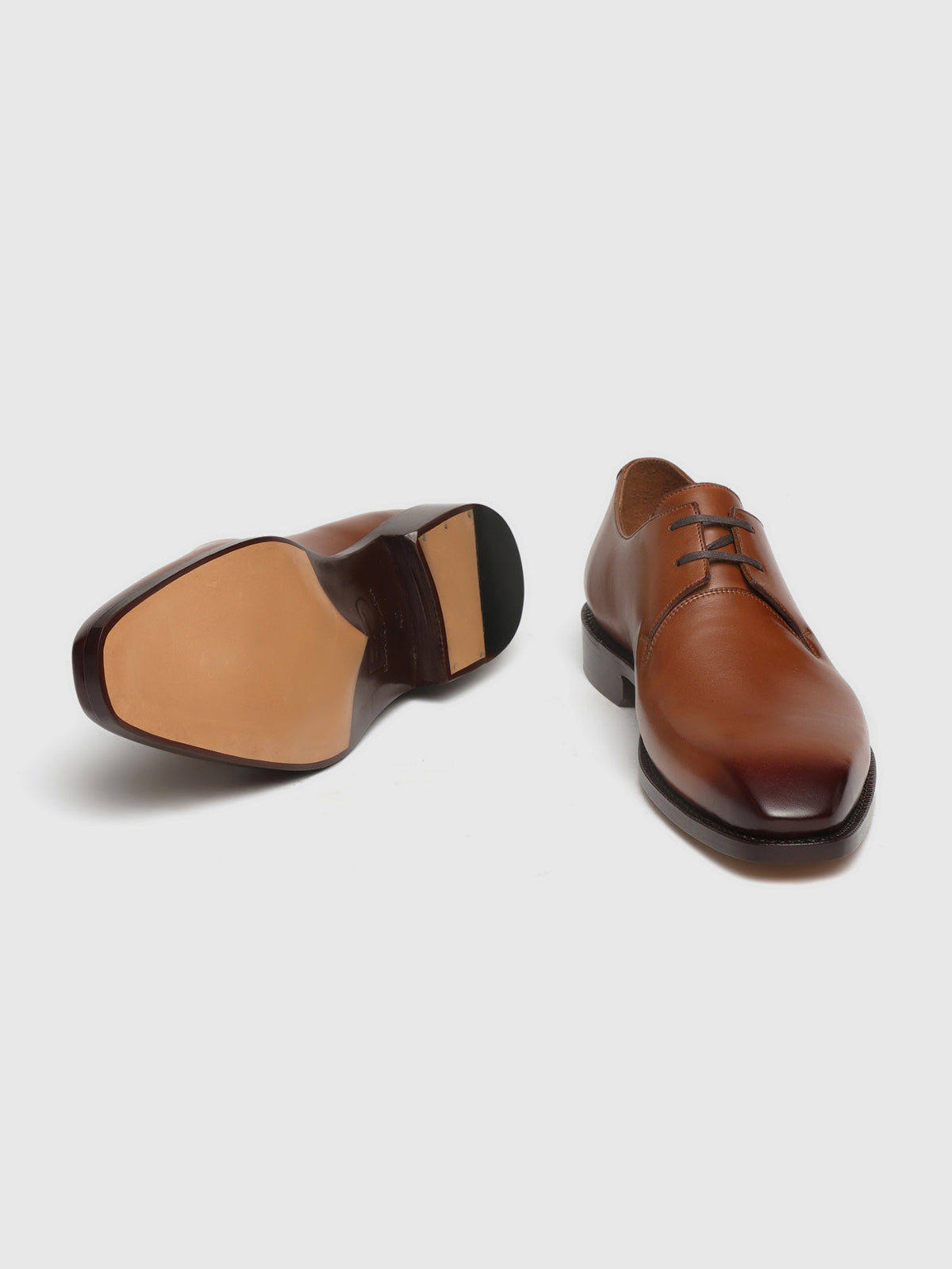 DALTON, WHOLECUT DERBY - TAN