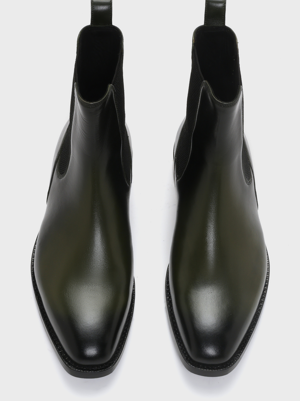 FENWICK, CHELSEA BOOT - GREEN PATINA