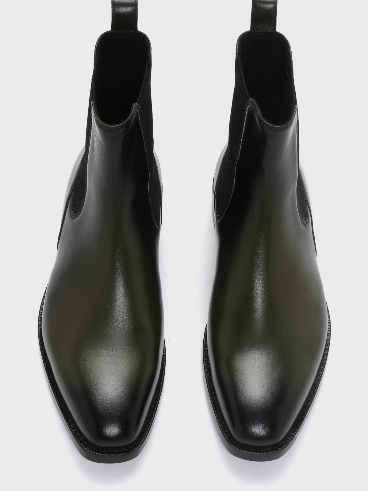 FENWICK, CHELSEA BOOT - GREEN PATINA