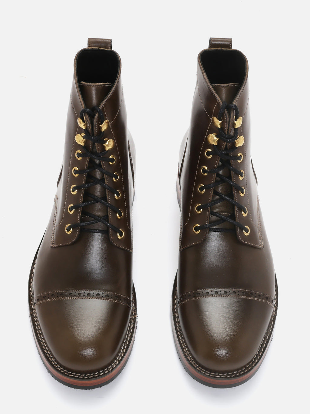 LEONARDO, COMBAT BOOT - OLIVE HORSERUMP
