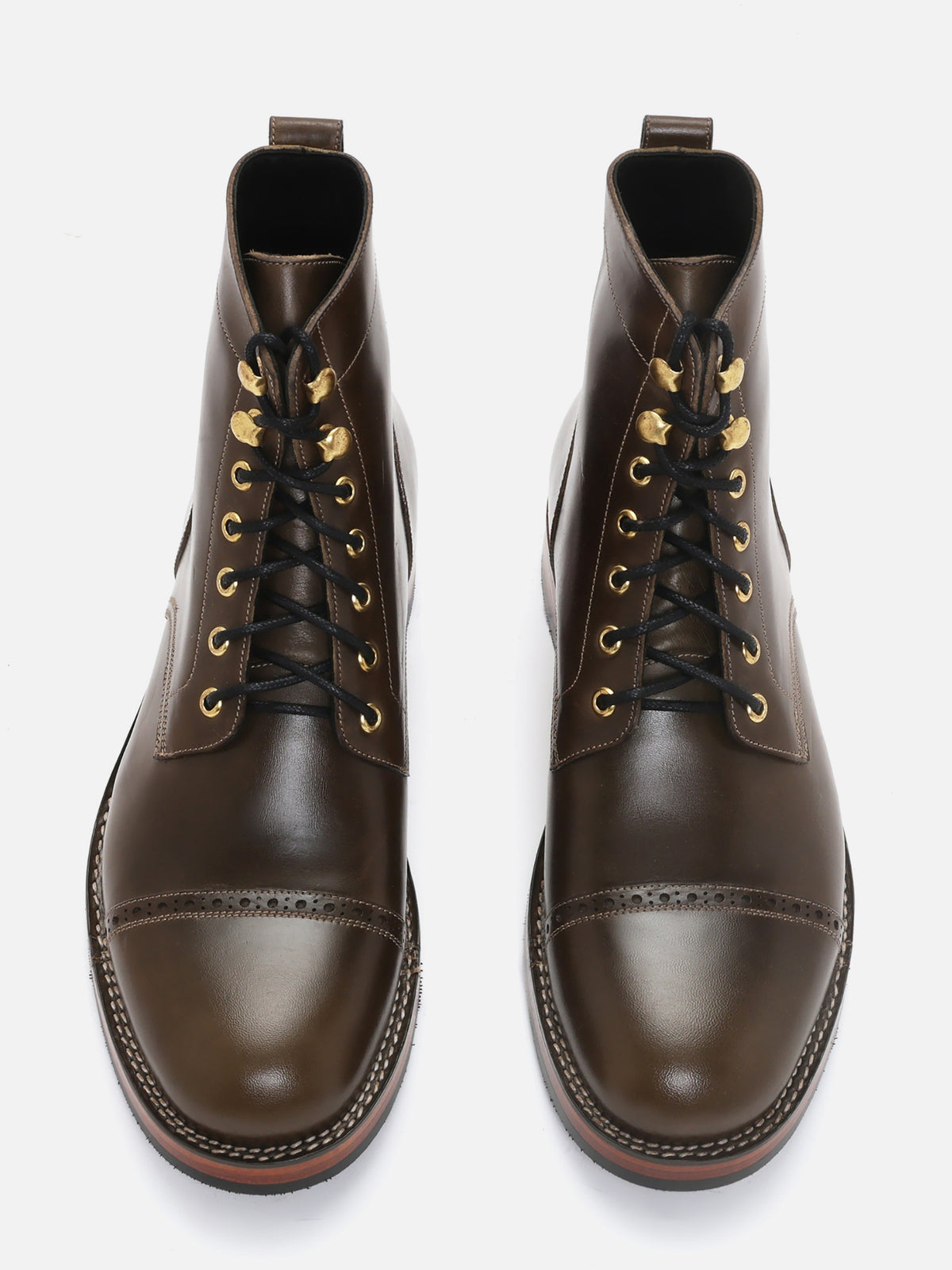 LEONARDO, COMBAT BOOT - OLIVE HORSERUMP