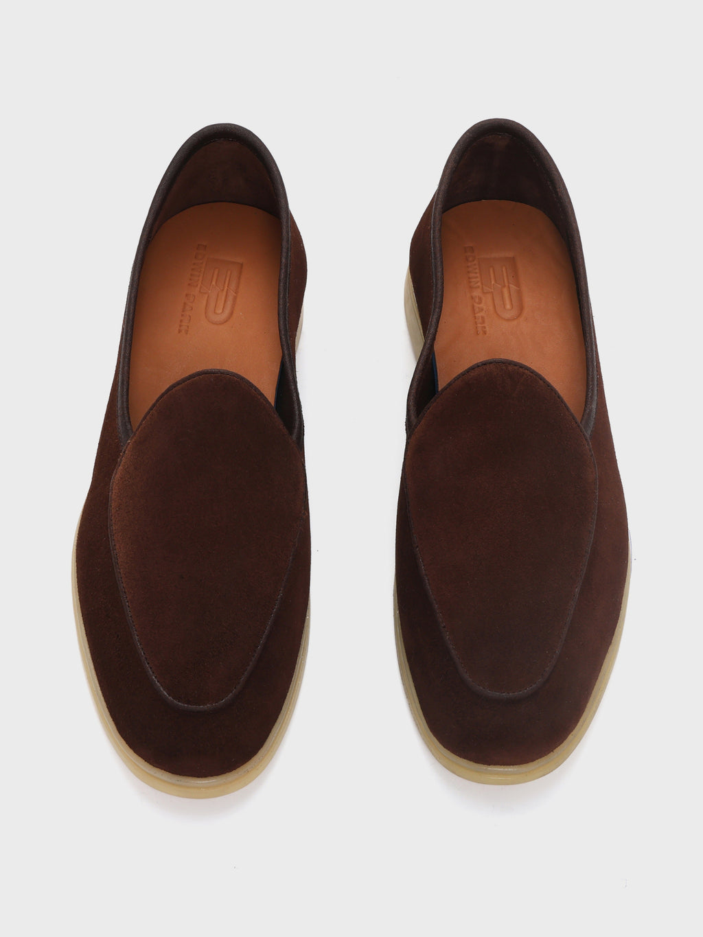 LUSSO, BELGIAN LOAFERS | POLO BROWN GO RAIN