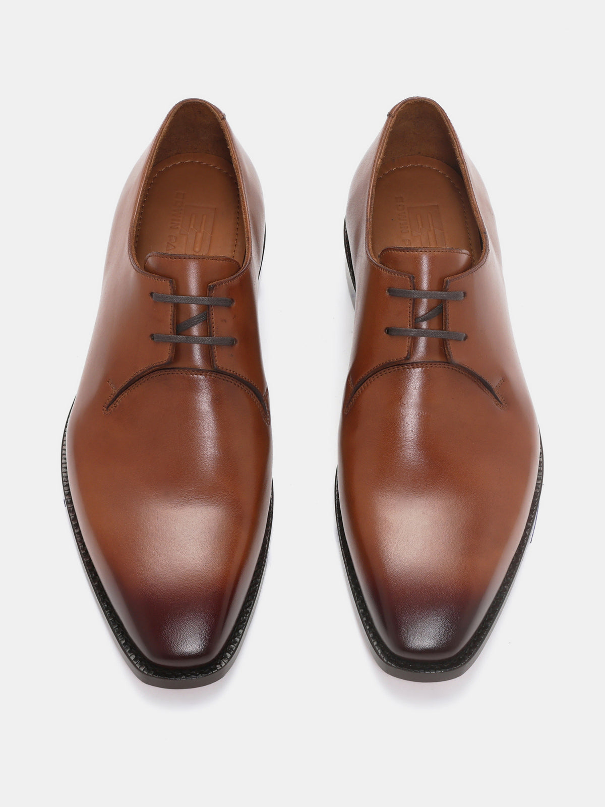 DALTON, WHOLECUT DERBY - TAN