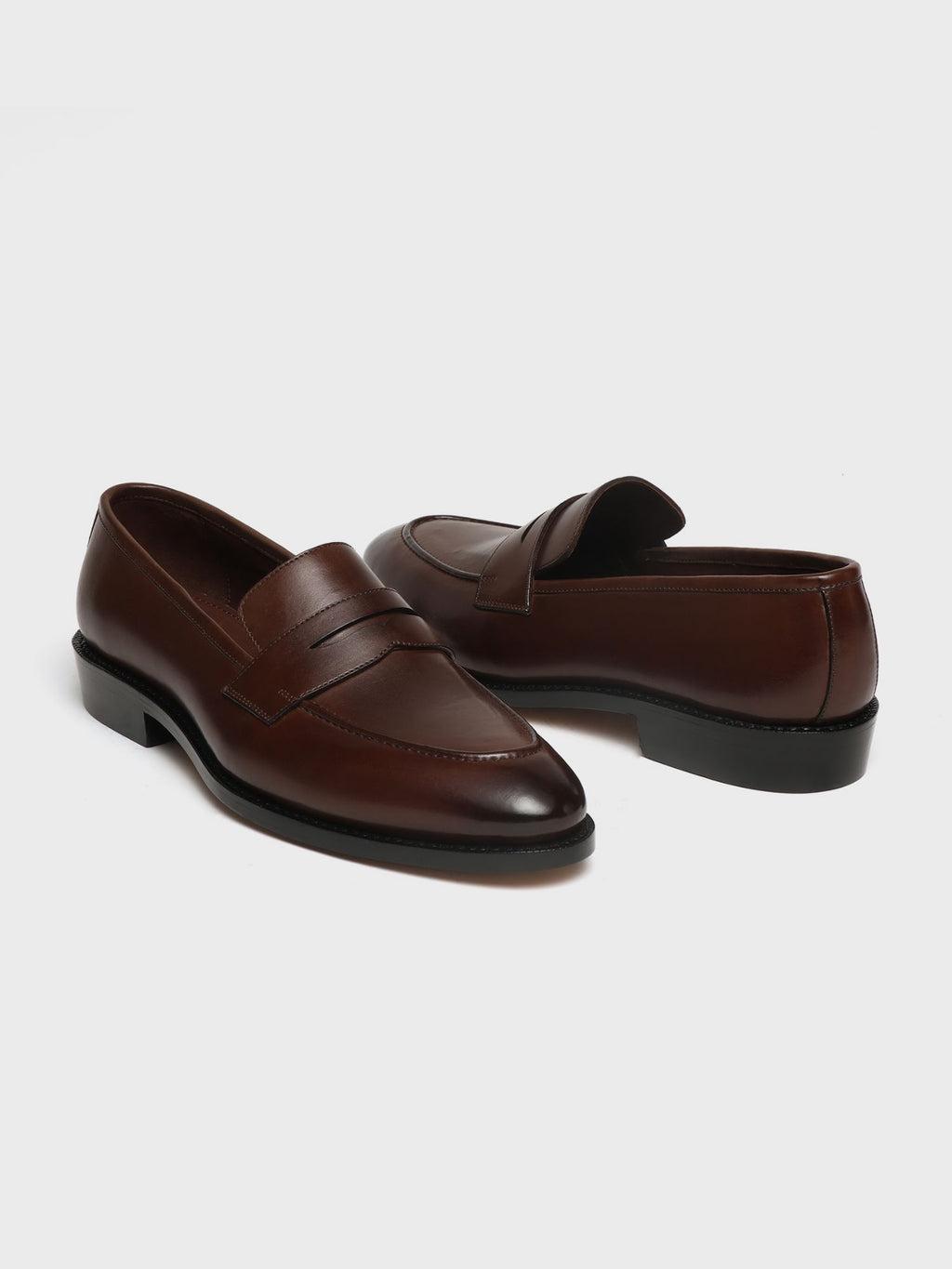 DRAGO, PENNY LOAFER - BROWN