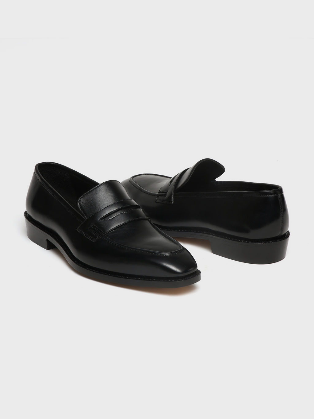 CASPER, PENNY LOAFER - BLACK