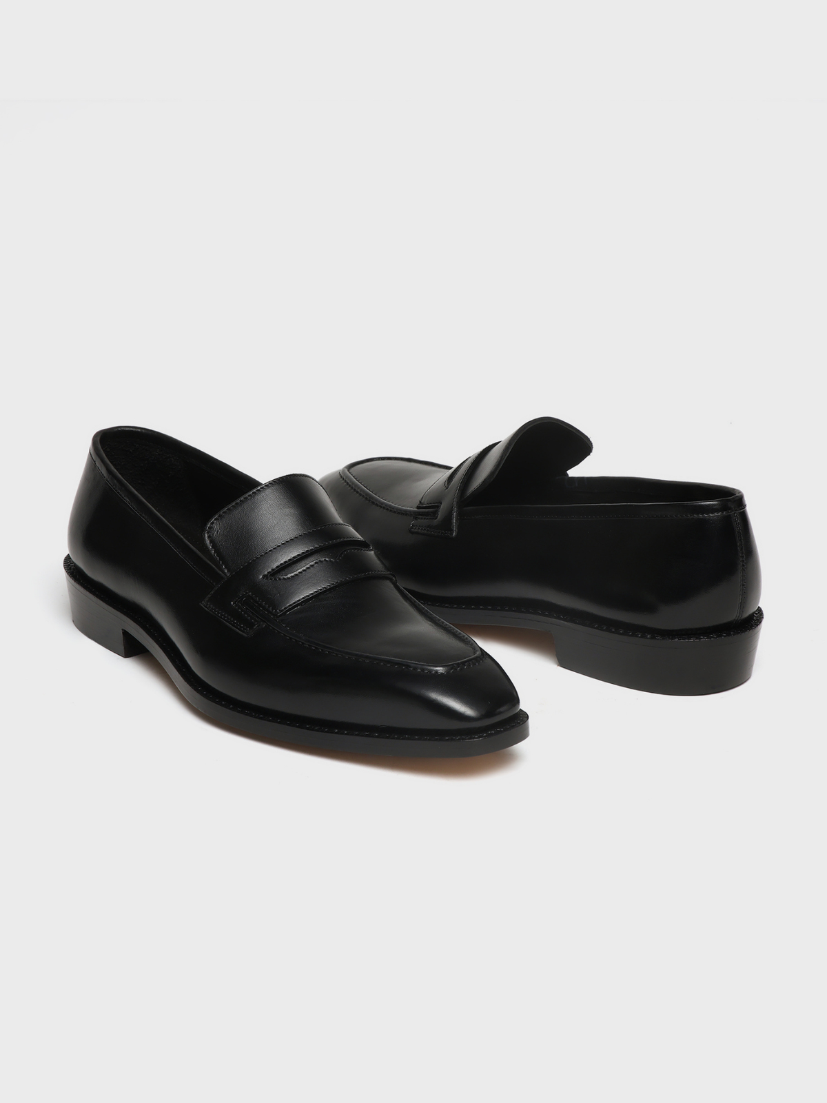 CASPER, PENNY LOAFER - BLACK