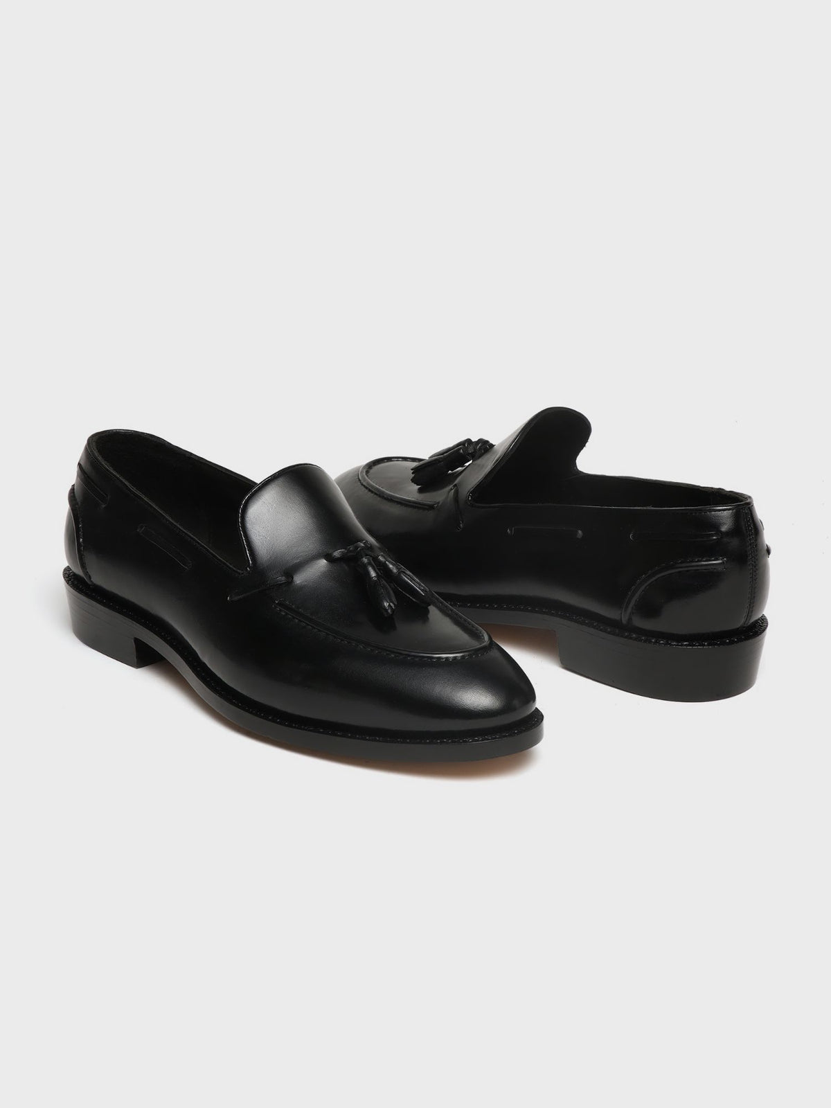 CARTER, TASSEL LOAFER - BLACK