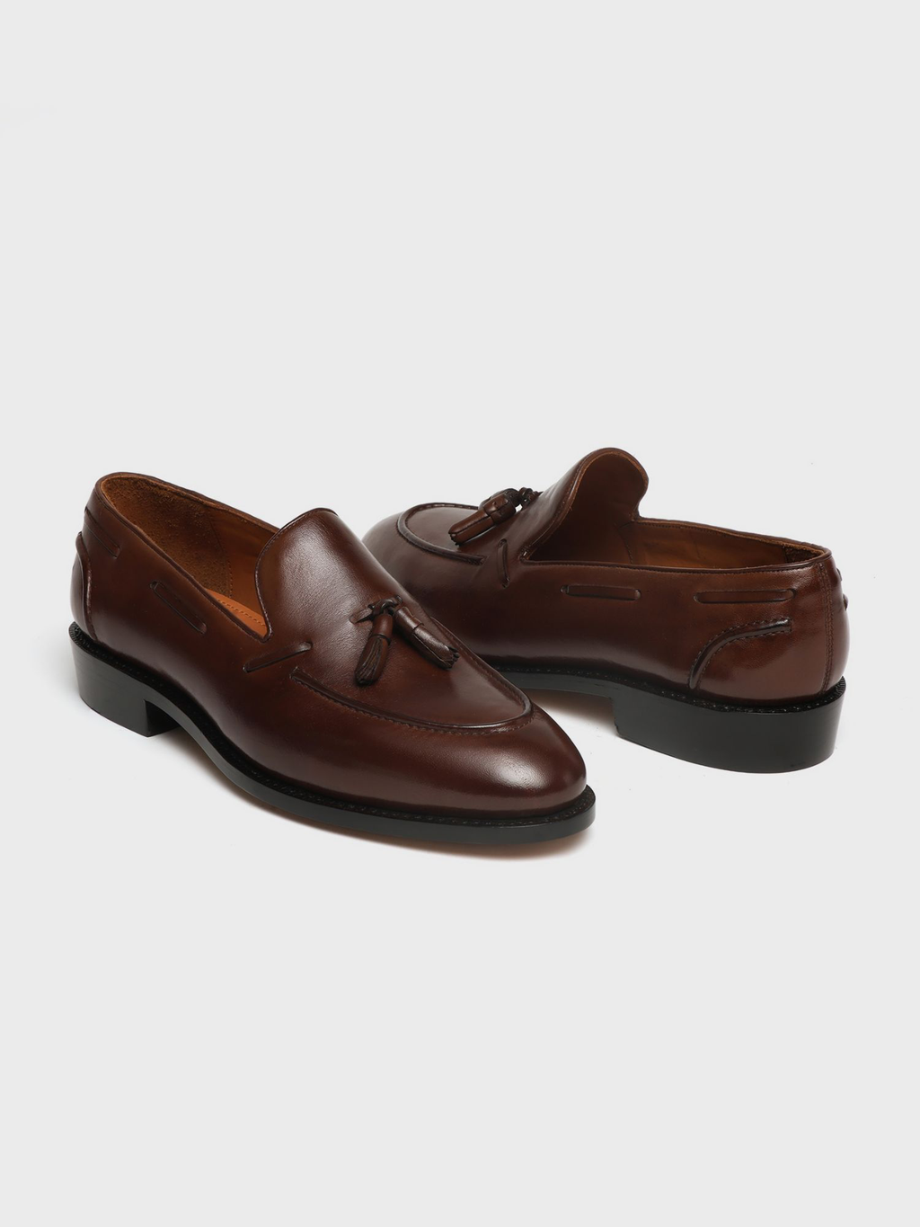 CARTER, TASSEL LOAFER - BROWN