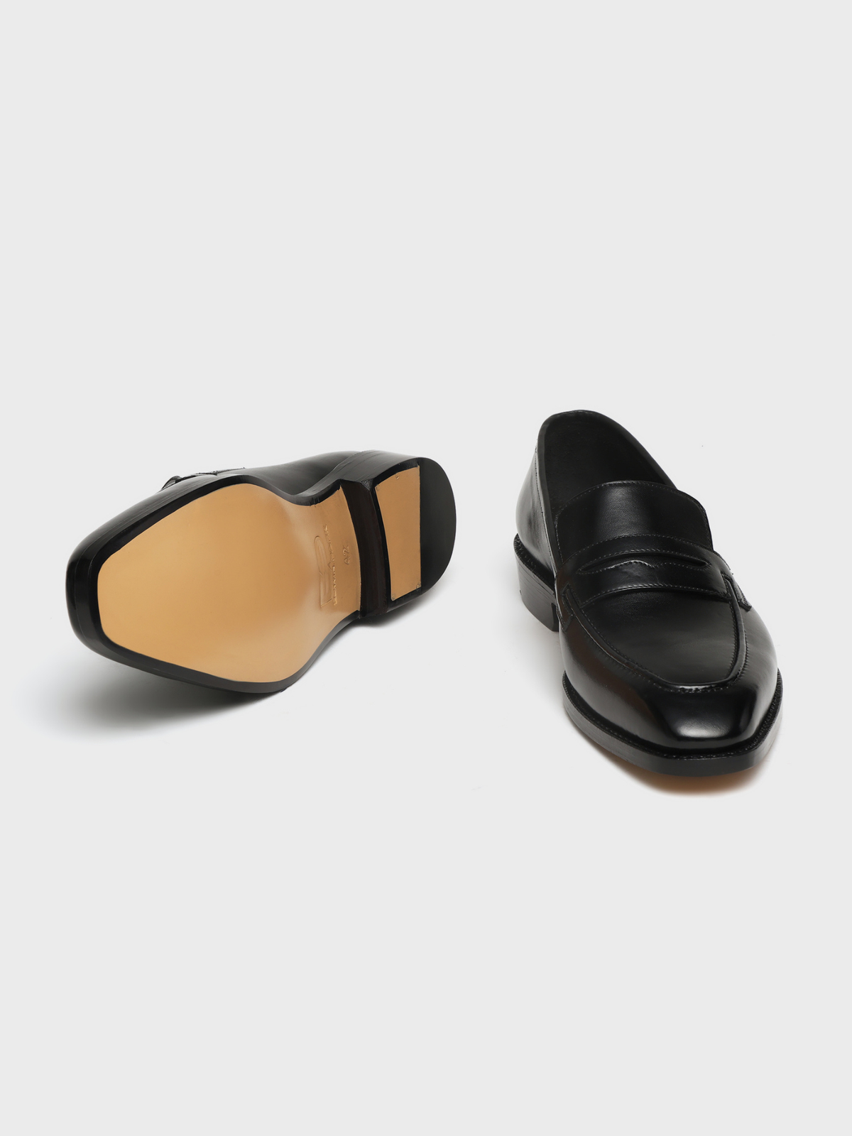 CASPER, PENNY LOAFER - BLACK