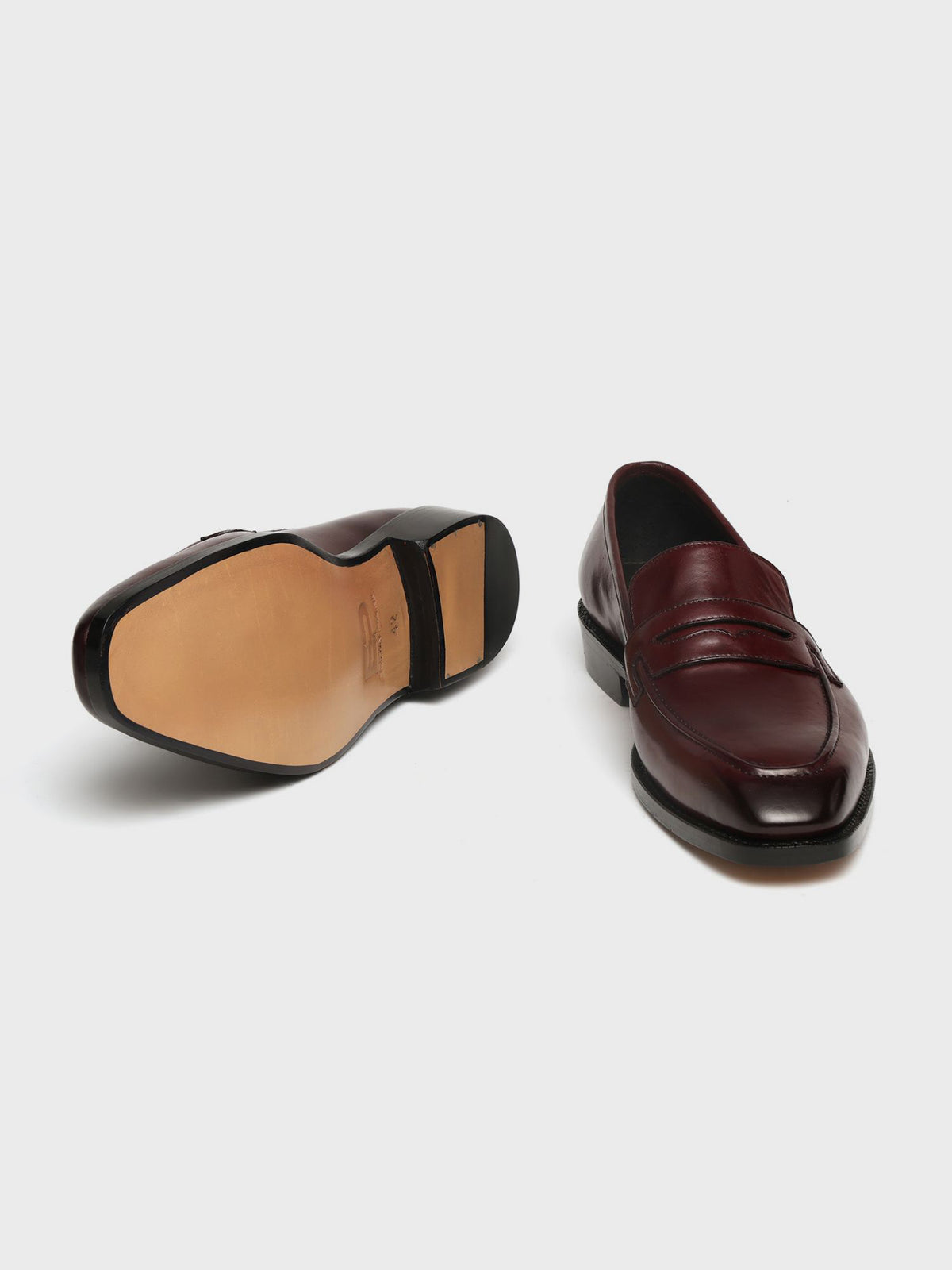 CASPER, PENNY LOAFER - BORDO
